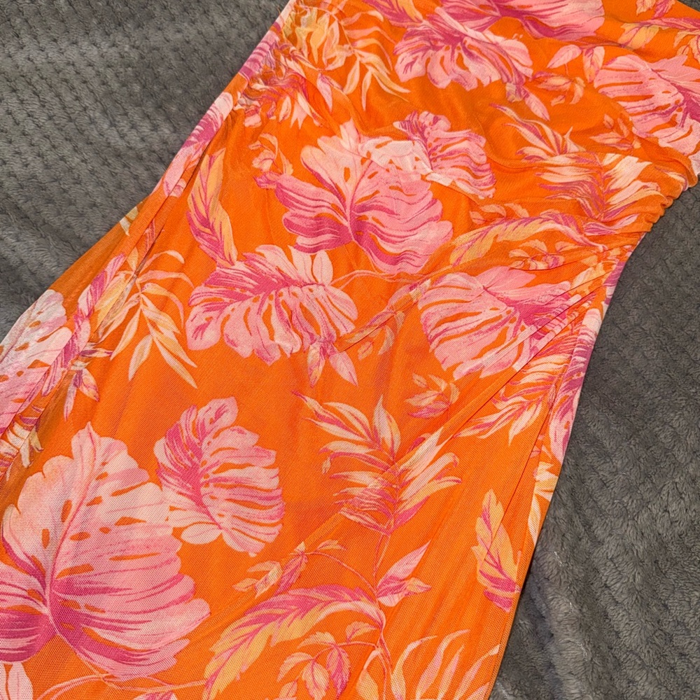 Tropical Floral Dress